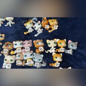 Littlest pet shop cats